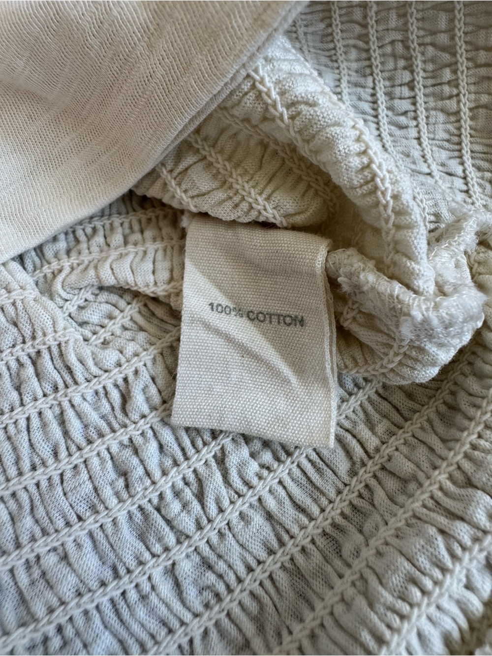 Anthropologie x Forever That Girl Smoked  FloralBalloon-Sleeve Lace Top | Size L - Picture 15 of 16